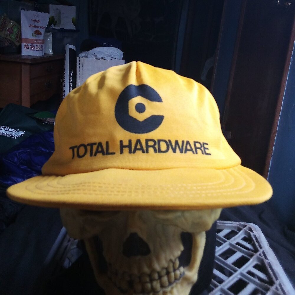 Vintage Total Hardware Snap Trucker Hat Cap